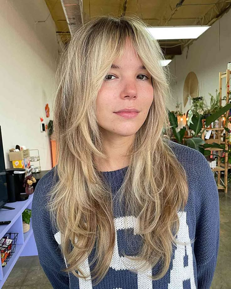 Long Wolfcut Hair Modern, Chic, and Effortless