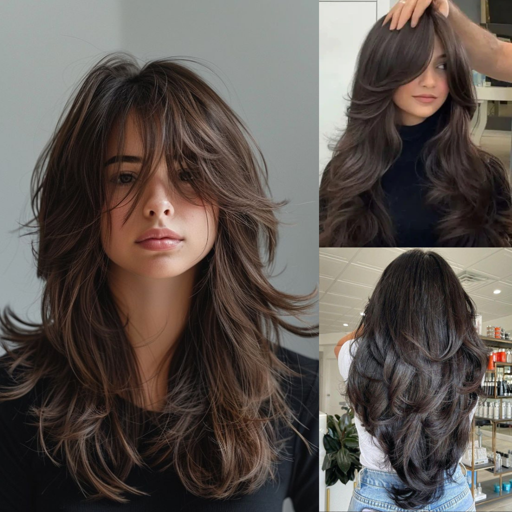 Long Wolfcut Hair Modern, Chic, and Effortless