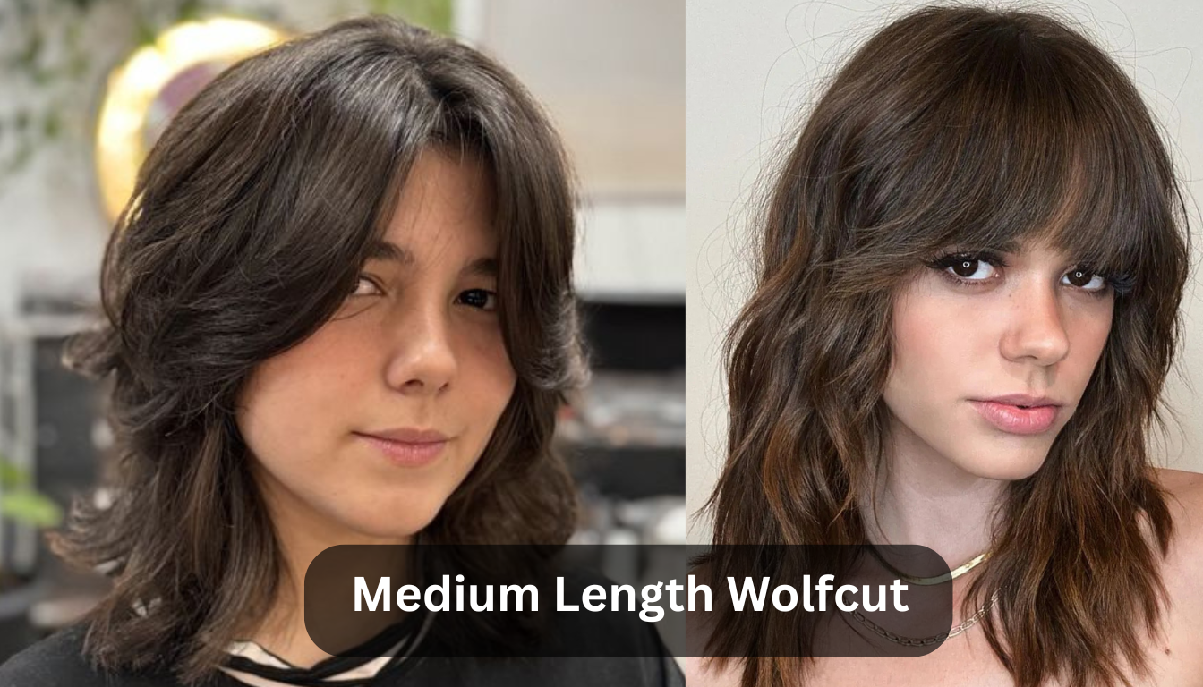 Medium Length Wolfcut: Complete Style Guide