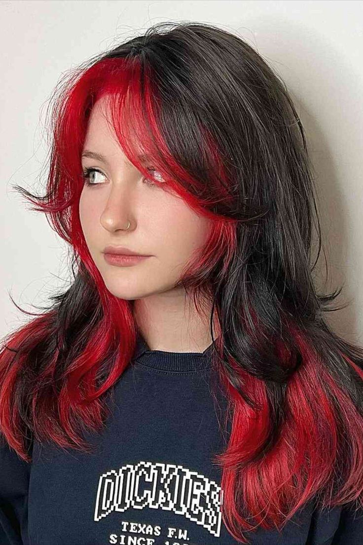 Red Wolfcut Hair: A Modern Take on Wild Elegance