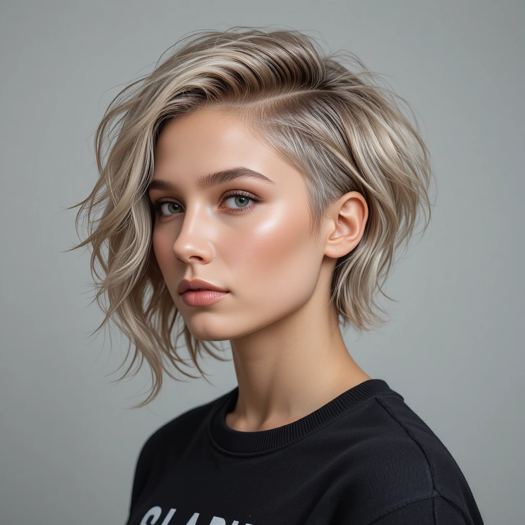 Find out more about the short wolfcut: a low maintenance, choppy and volumized hairstyle. The right shape that fits every hair and face!