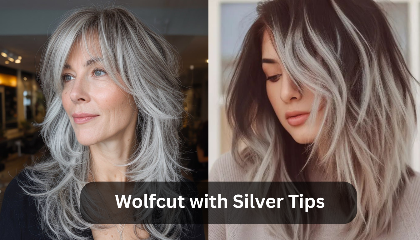 Wolfcut with Silver Tips: Complete Style Guide