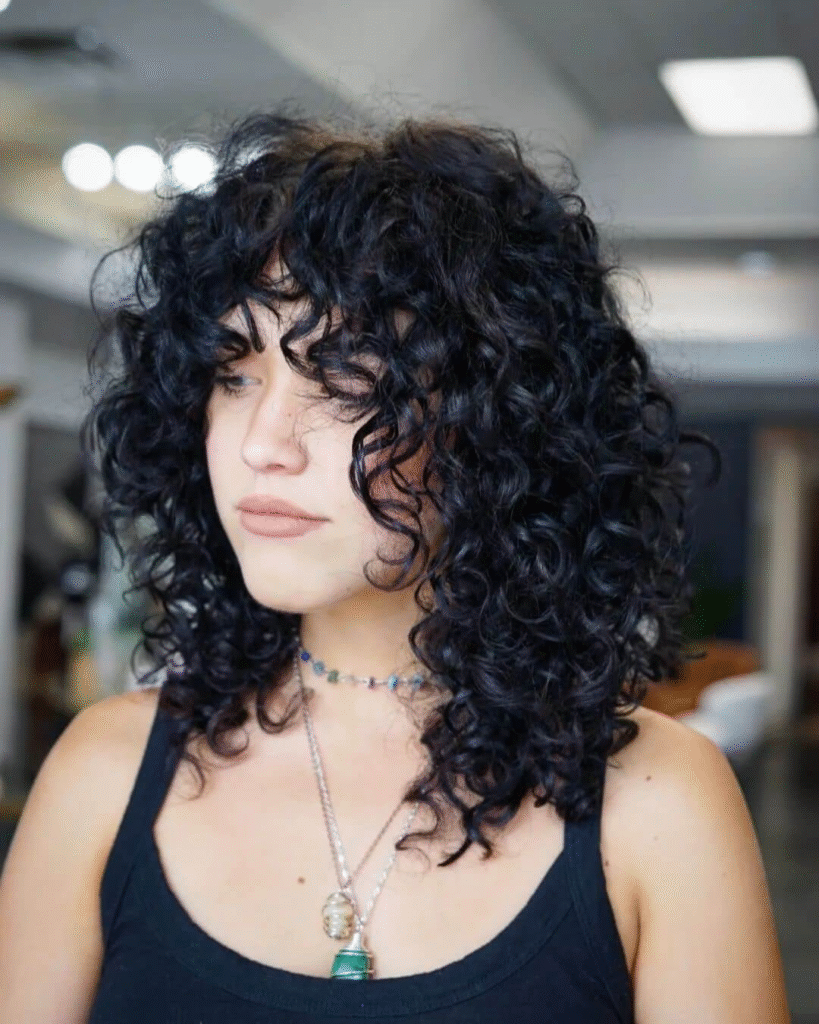 Curly Wolfcut Guide: Style Tips & How-To