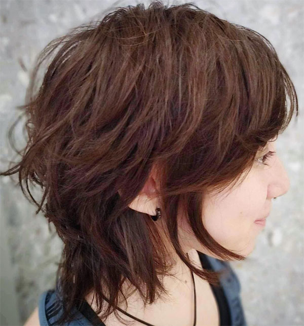 Trendy Shaggy Wolfcut Hairstyles for a Bold New Look