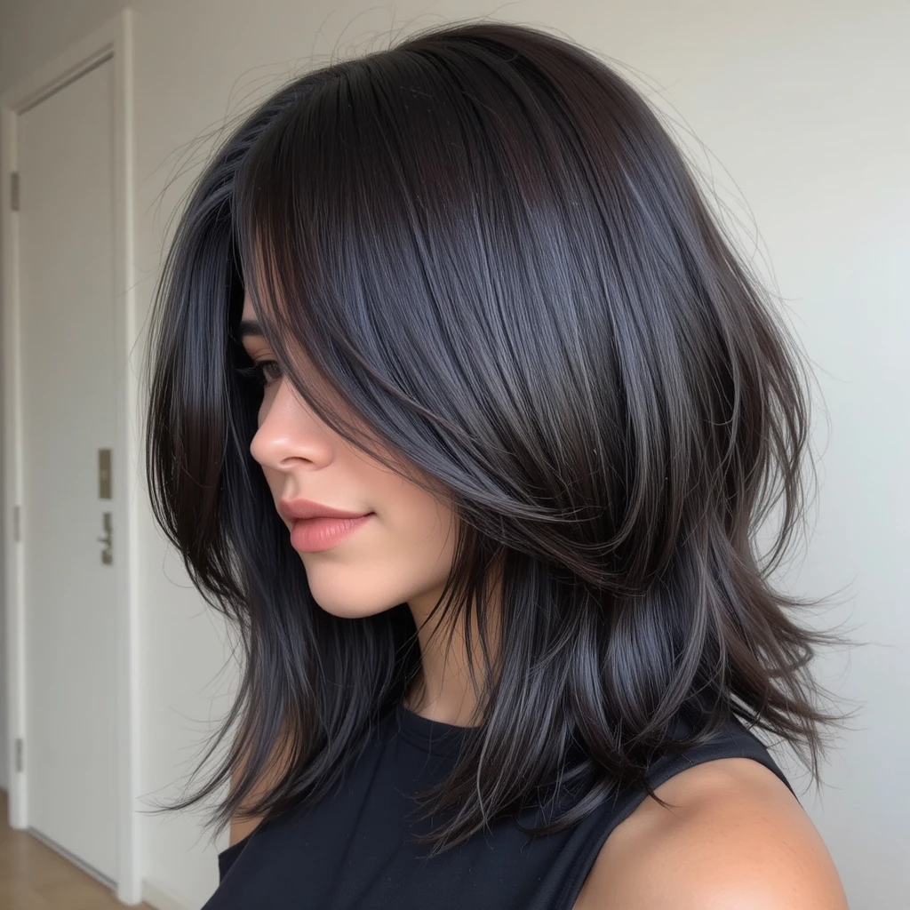 Discover the wolf cut, a daring hairstyle that combines shaggy layers and textured bangs for a bold, edgy look. Perfect for those wanting a unique, modern twist on classic styles.