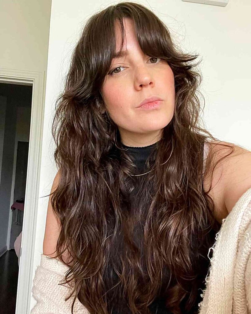 Trendy Wolf Cut with Bangs: The Perfect Modern Hairstyle