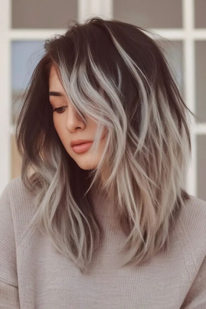 Wolfcut with Silver Tips Complete Style Guide