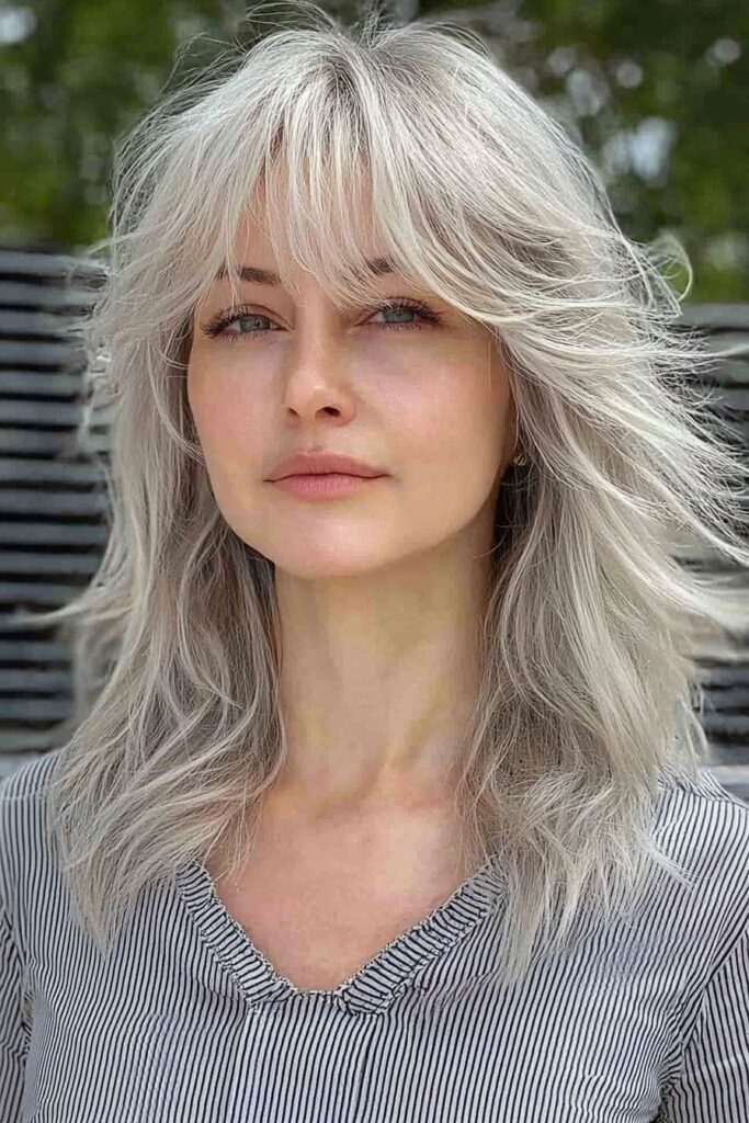 6+ Modern Wolfcut Women Haircuts for Bold Looks