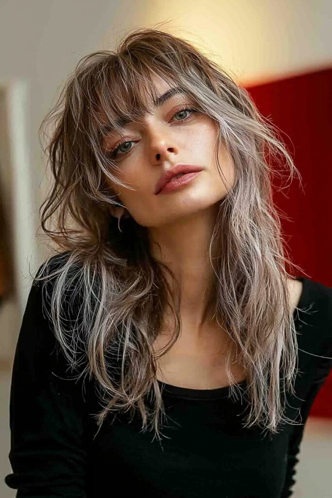 Discover 6+ modern wolfcut women haircuts for bold, edgy looks. From shaggy to curly styles, find your perfect wolfcut inspiration!